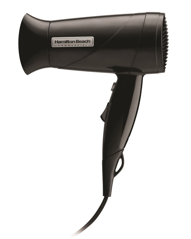 GuestSupply US | Hamilton Beach® Midsize Hair Dryer, 1600W, Black
